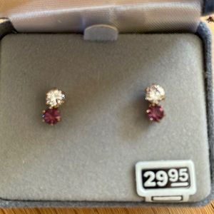 Vintage Medici Cubic Zirconia & Amethston